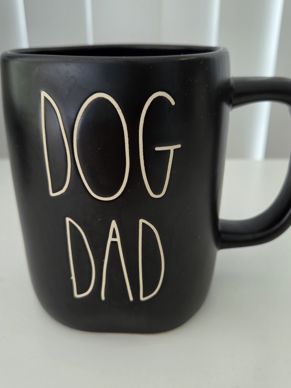 🆕️ Rae Dunn Black Dog Dad Coffee Mug